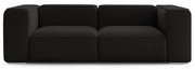 Czarna sofa 255 cm Zephyr – Bobochic Paris