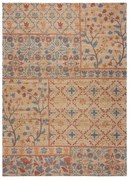 Dywan z mieszanki juty tkany ręcznie w naturalnym kolorze 80x150 cm Taylor Patchwork – Flair Rugs