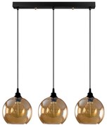 Lampa wisząca Horizont Gold - 022, złoty-czarny