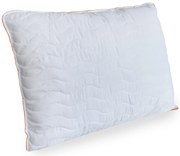 Pikowany poduszka z włókna pustego BELVEDERE 70x90 cm, biały