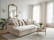 Sofa Lazy tkanina Tilia 03 beż