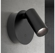 Orion - Ładowalna, ściemnialna lampka LED LUXY LED/1W/5V 2200 mAh 2700/3000/4000K czarna