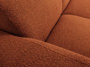 OUTLET Sofa 3-osobowa brąz boucle 235/95/72 Molino od Micadoni