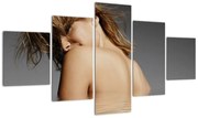 Obraz kąpiącej się kobiety (125x70 cm)