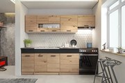 Zestaw mebli kuchennych dąb artisan N9-T66