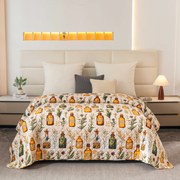 Narzuta na łóżko APOTHECARY, kremowy Rozmiar: 220 x 240 cm