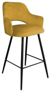 Hoker niski NAPO VELVET musztardowy/curry ATOS