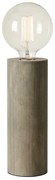 Szara lampa stołowa (wysokość 28 cm) Legna – Markslöjd
