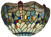 Endon 64102 - Kinkiet Tiffany DRAGONFLY 1xE14/40W/230V