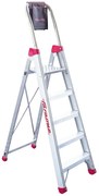 Drabina wolnostojąca TOP LADY 3 stopnie 150kg z torbą na narzędzia 138 cm MOTIVE