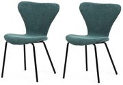 Zestaw krzeseł do jadalni CT-S8010 BLUE2, 2 szt.