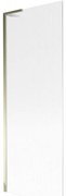 Mexen Next L parawan nawannowy 1-skrzydłowy 70 x 150 cm, prążki, złoty - 895-070-000-03-09-50