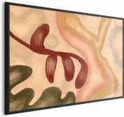 Plakat Kolorowe kształty 30x21 cm z ramą czarną bez marginesu ARTGEIST B