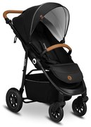 Lionelo - Wózek spacerowy NATT Black Onyx