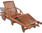 Drewniany leżak ogrodowy D6-W81
