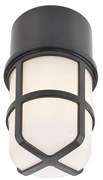 Redo 90195 - Lampa zewnętrzna TRITON 1xE27/28W/230V IP54 czarna