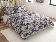 PrzytulneMieszkanie.pl PrzytulneMieszkanie.pl Pościel z mikrowłókna FLORVINA beżowe Rozmiar pościeli: 2 szt 70 x 90 cm | 200 x 220 cm