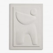 Płótno Dekoracyjne 100x140 Cm Z Reliefem Quelio B - Sklum