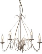 Klasyczny żyrandol kremowy 5-punktowy - Giuseppe