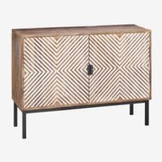 Aparador 105x35 Cm Z Drewna Mango Alembe Drewno Mango - Sklum