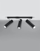 Listwa oświetleniowa DIREZIONE 3 czarna SOLLUX  LIGHTING
