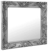 Kwadratowe srebrne wiszące lustro F5-M65