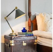 Elstead PV-ELEMENT-GAB - Lampa stołowa PROVENCE ELEMENT 1xE27/60W/230V szary