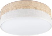 Lampa sufitowa SIRJA BOHO 2xE27/15W/230V, śr. 45 cm, beżowo-kremowa