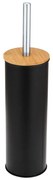 Czarna stalowa szczotka do WC Tortona – Wenko
