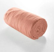 Pościel z Podwójnej Gazy Bawełnianej Angelia 160x200 Różowa - Miękkość i Elegancja dla Przyjemnych Nocy