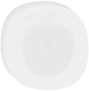 Altom Zestaw talerzy głębokich ze szkła opalowego White harmony 22,5 cm, 6 szt.