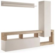 Meblościanka LENOR kaszmir/brąz