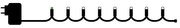 Girlanda świetlna liczba żarówek 40 szt. do kontaktu długość 390 cm Easy-Line – Sirius
