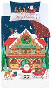 Pościel jednoosobowa 135x200 cm Santa's Workshop – Catherine Lansfield