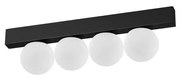 Ideal Lux - LED Plafon PING PONG 4xLED/3W/230V CRI 90 czarny