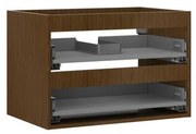 Mexen Box-A korpus szafki podumywalkowej 70 cm, 2 szuflady, orzech - 91AX0-0700-470-2-86