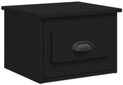 Czarna szafka nocna ścienna K0-R90