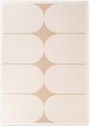 Dywan zewnętrzny dwustronny Duet kremowo-beżowy 120 cm x 170 cm