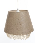 Lampa wisząca boho z jutowym abażurem - 7X A346 C5-S45