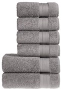 Stanex Zestaw ręczników MEXICO szary, 4 szt. 50 x 100 cm, 2 szt. 70 x 140 cm