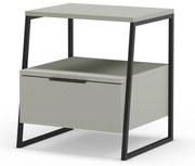 Zielonoszara szafka nocna Velia – Marckeric