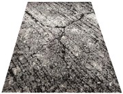 Szary nowoczesny dywan we wzory B9-A10