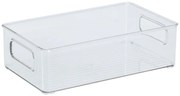 Transparentny organizer z plastiku, 25,5 x 15 x 7,6 cm