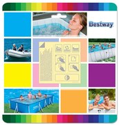 Zestaw naprawczy do użycia pod wodą 6,5 x 6,5 cm BESTWAY