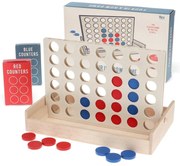 Gra typu kółko i krzyżyk Four in a Row game set – Rex London