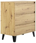Komoda BOGAN 3S70, dąb artisan