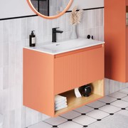 Szafka podumywalkowa BELDIVO 80 cm z umywalką ceramiczną Duravit