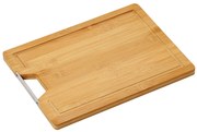 Deska kuchenna do krojenia, bambusowa, z metalowym uchwytem, Kesper
