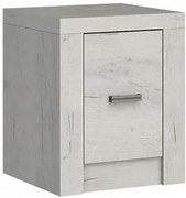 Szafka nocna kraft biały Z6-G33