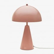 Żelazna Lampa Stołowa Jaliya Rosa Palote | Daydream Pink - Sklum